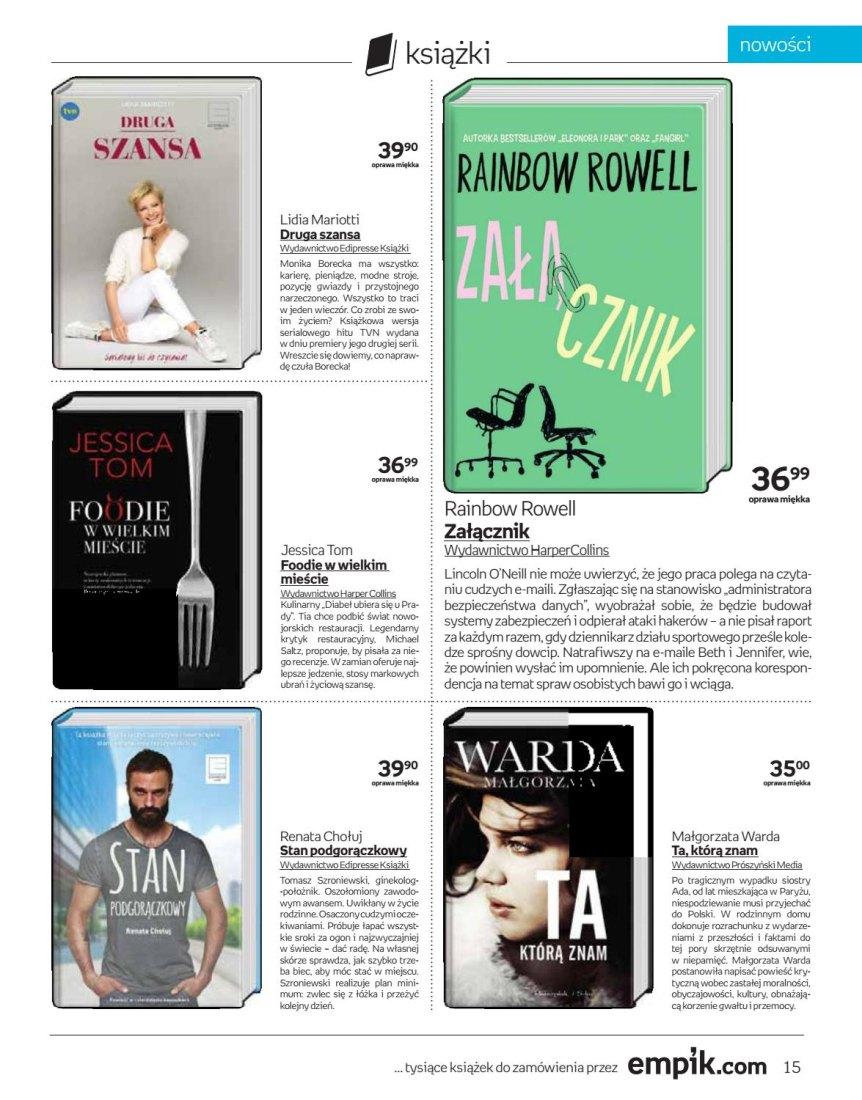 Gazetka promocyjna empik str. 15