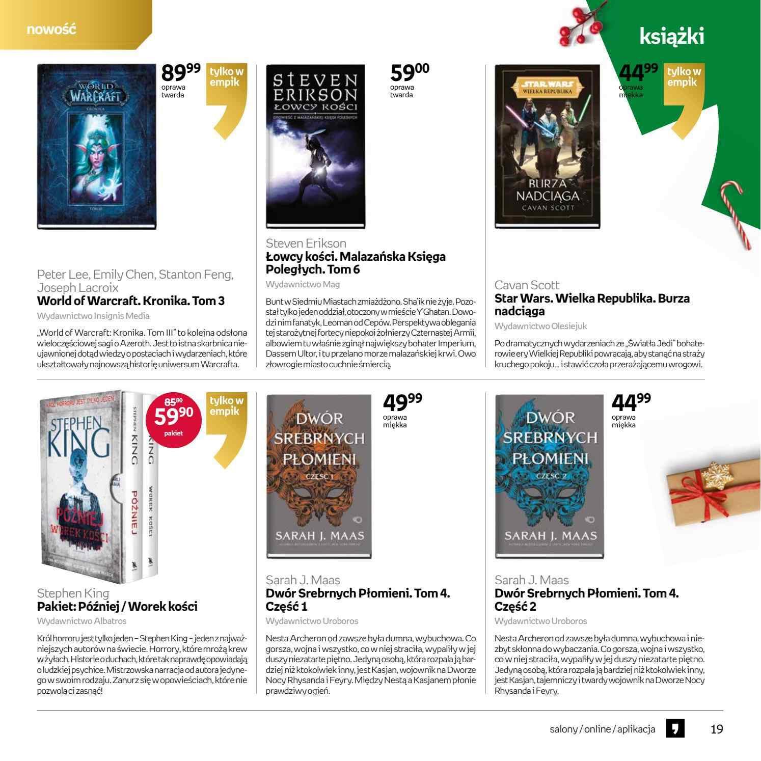 Gazetka promocyjna empik str. 19