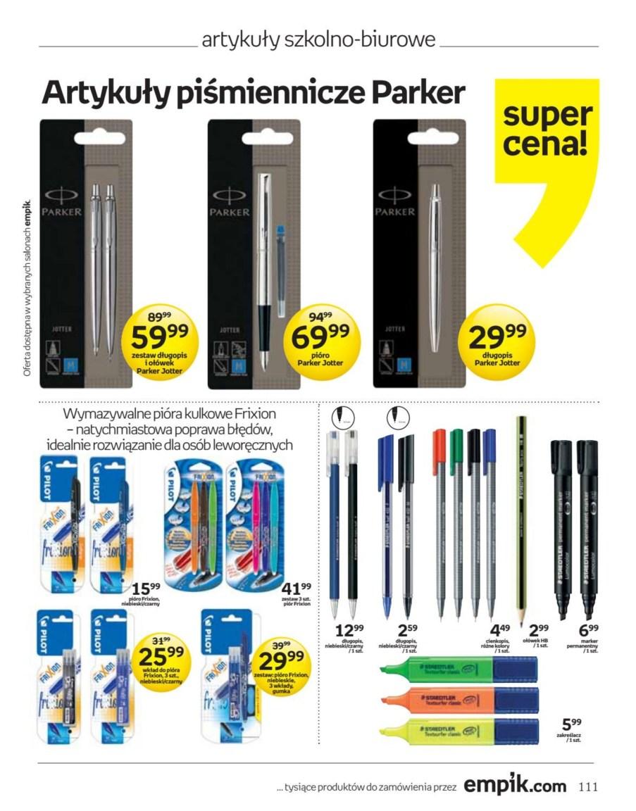 Gazetka promocyjna empik str. 111