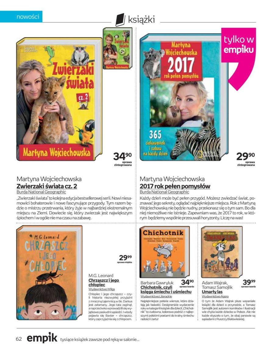 Gazetka promocyjna empik str. 62