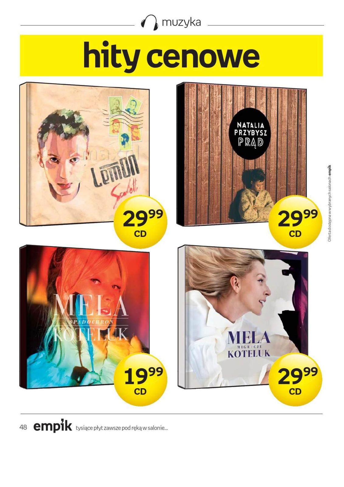 Gazetka promocyjna empik str. 48