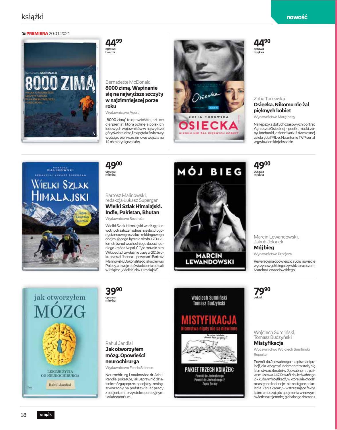 Gazetka promocyjna empik str. 18