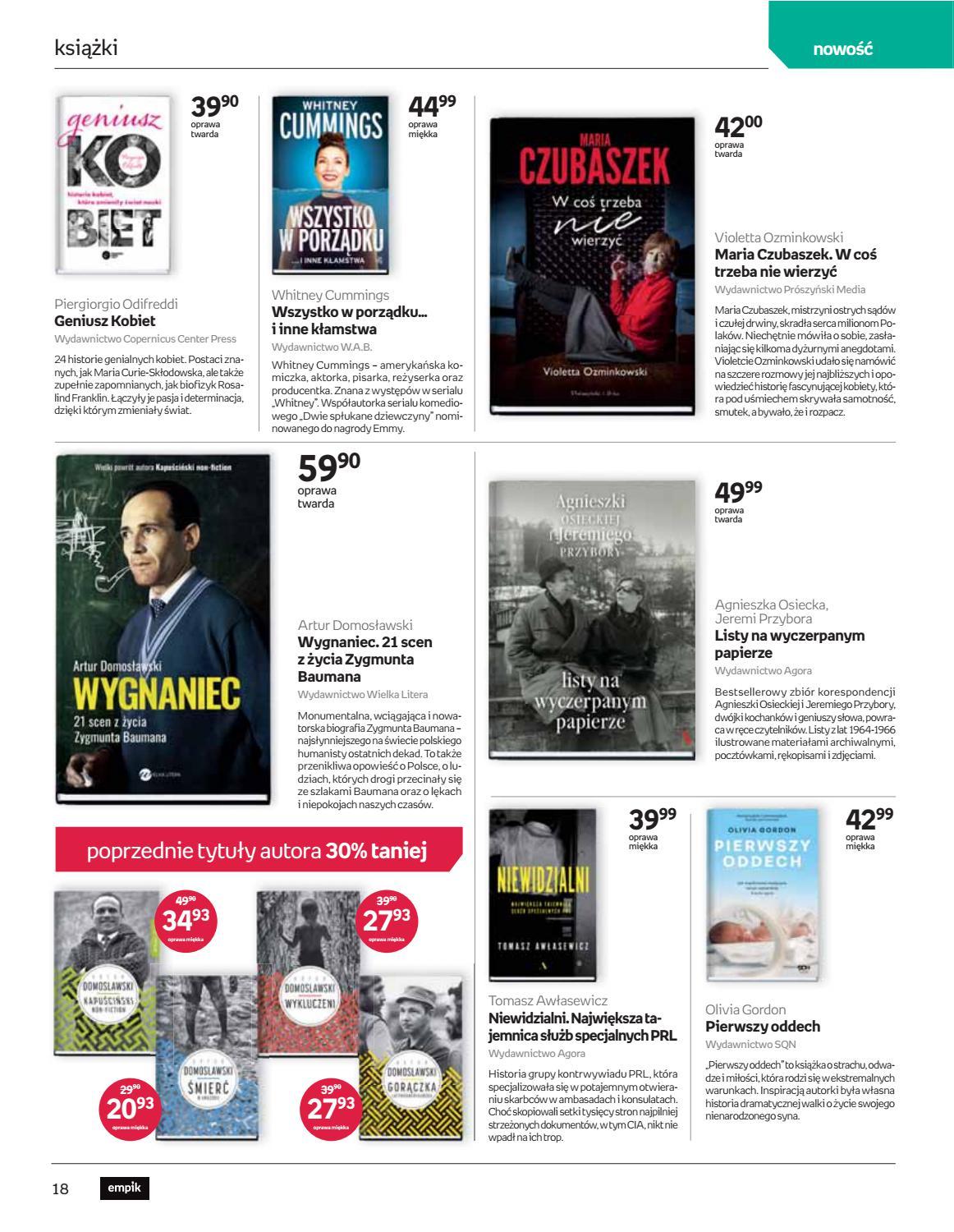 Gazetka promocyjna empik str. 18