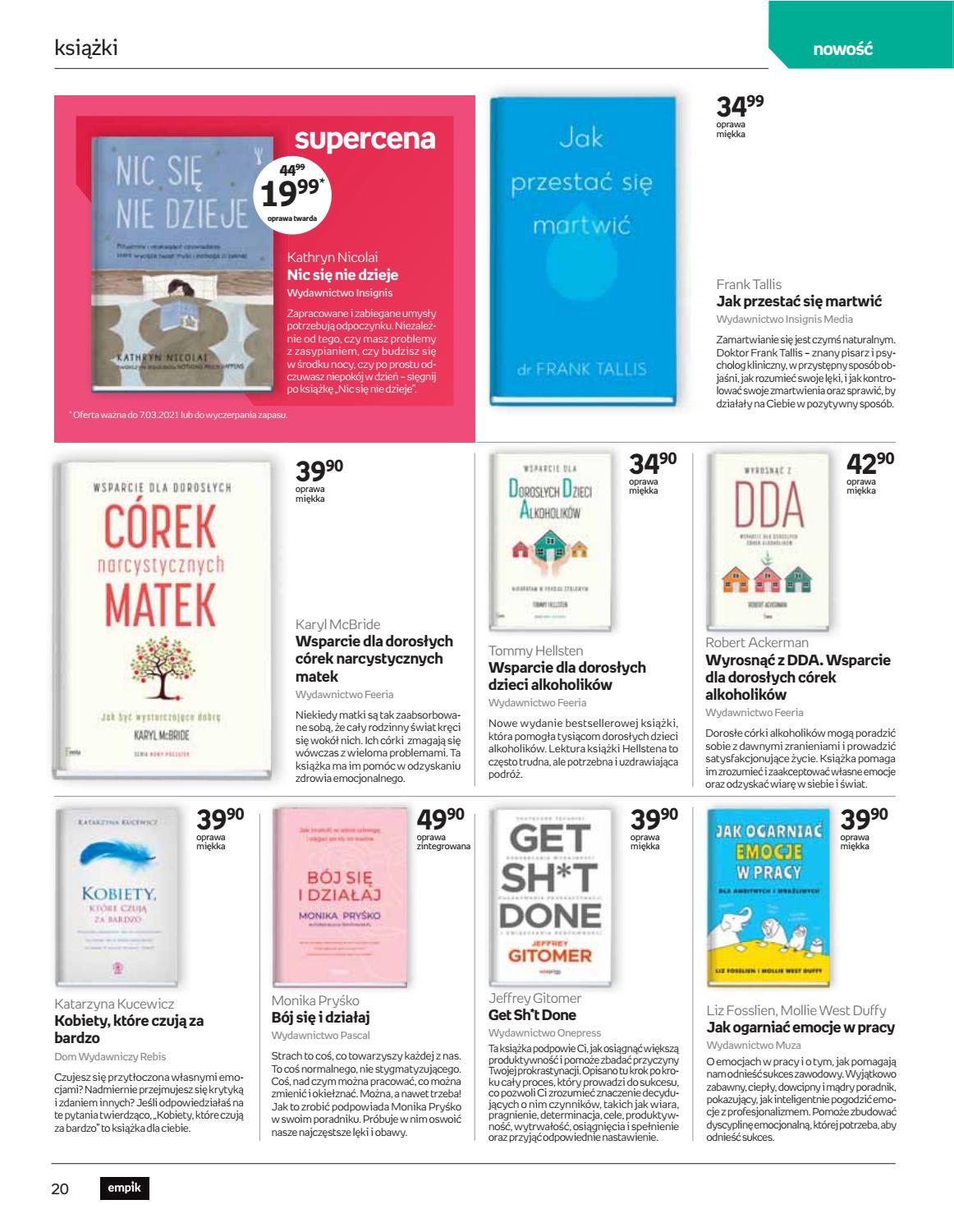 Gazetka promocyjna empik str. 20