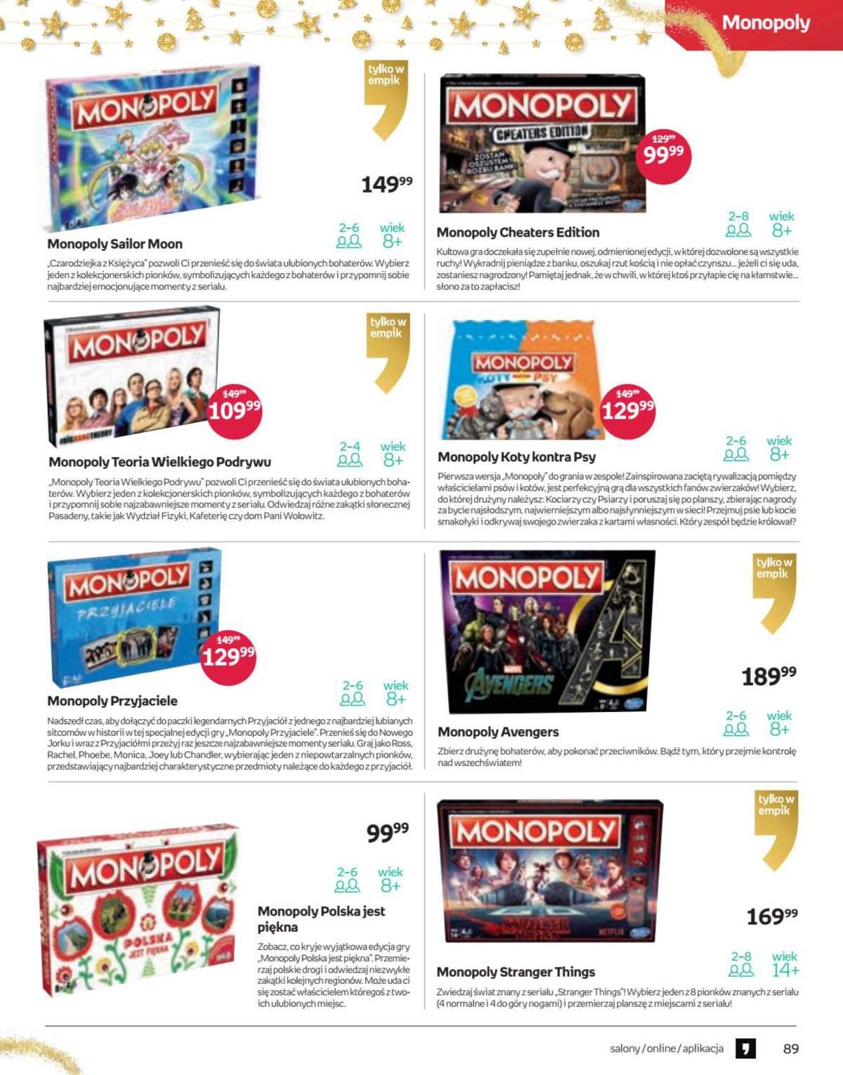 Gazetka promocyjna empik str. 89