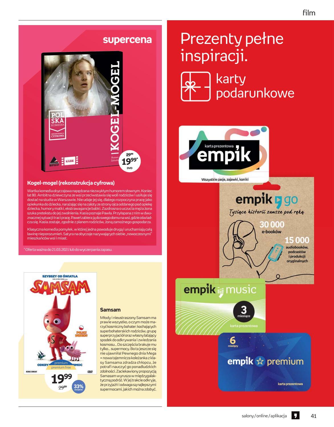 Gazetka promocyjna empik str. 41