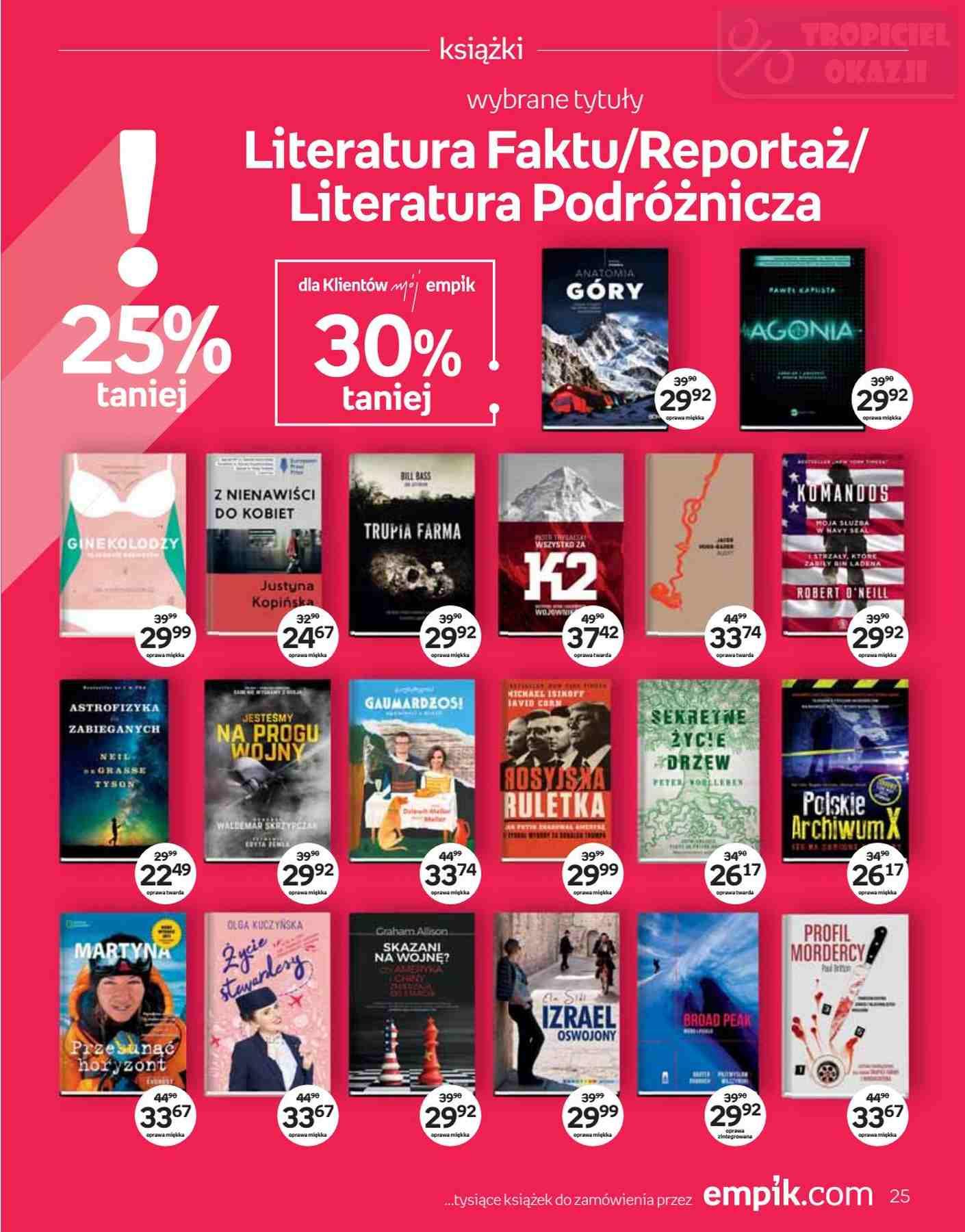 Gazetka promocyjna empik str. 25