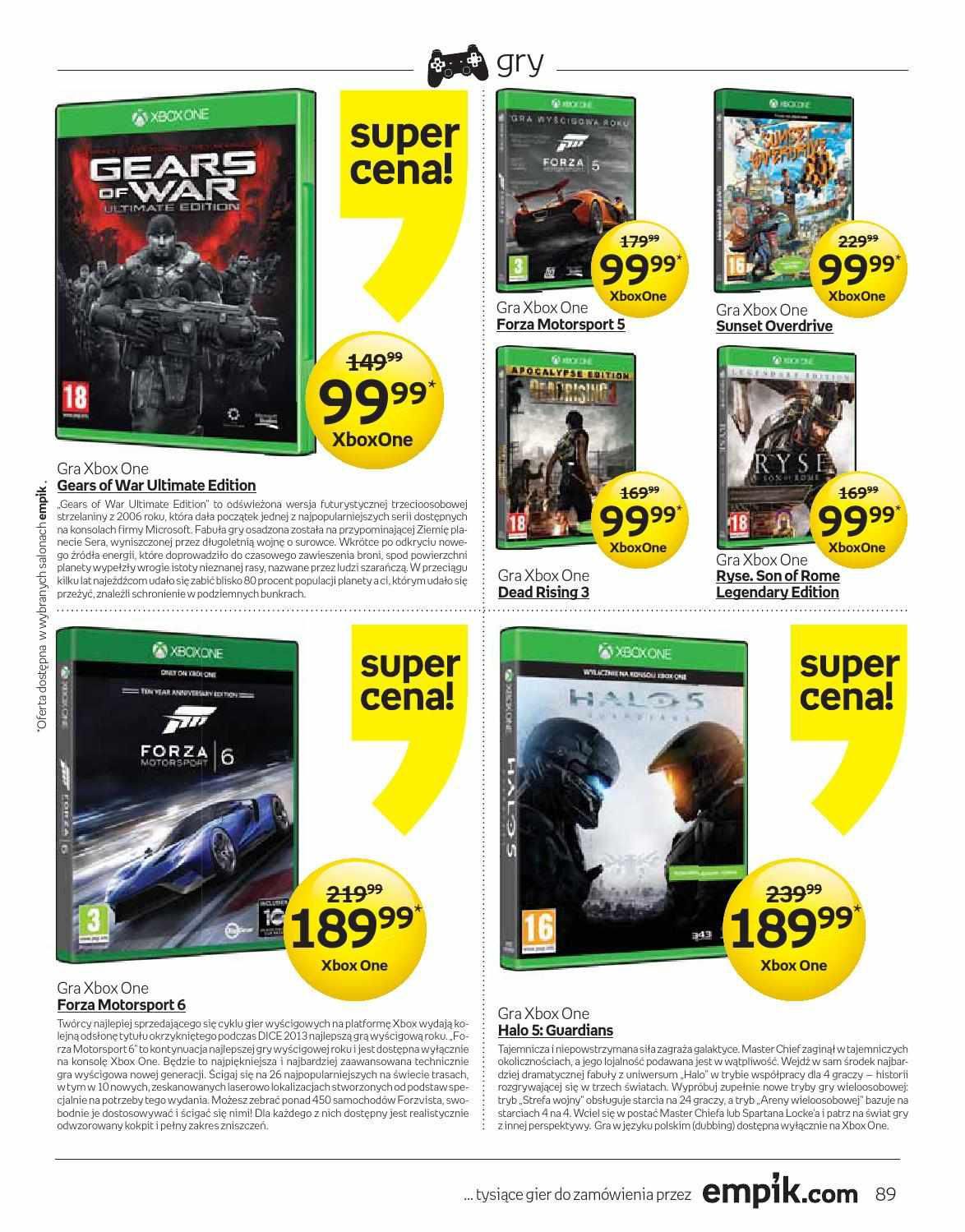 Gazetka promocyjna empik str. 89