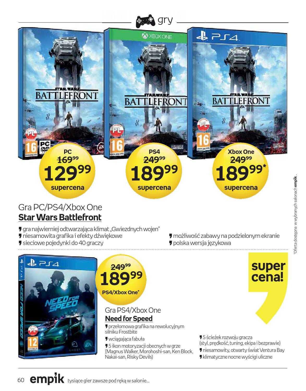 Gazetka promocyjna empik str. 60