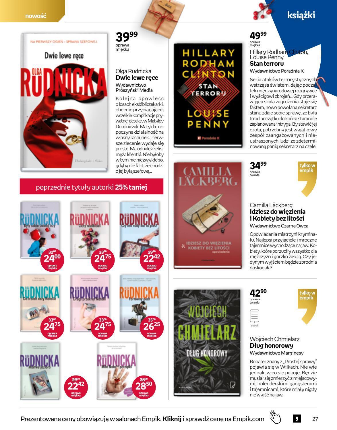 Gazetka promocyjna empik str. 27