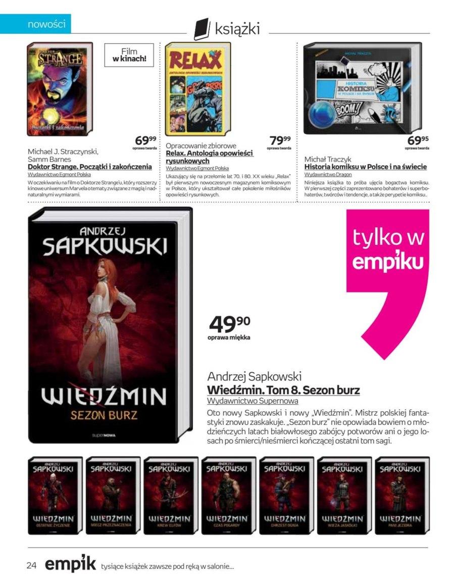 Gazetka promocyjna empik str. 24