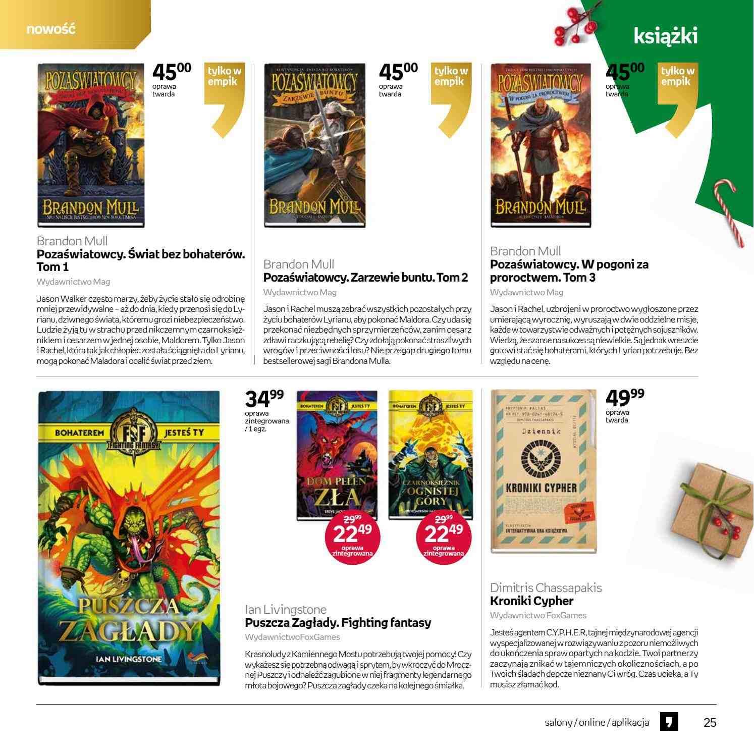 Gazetka promocyjna empik str. 25