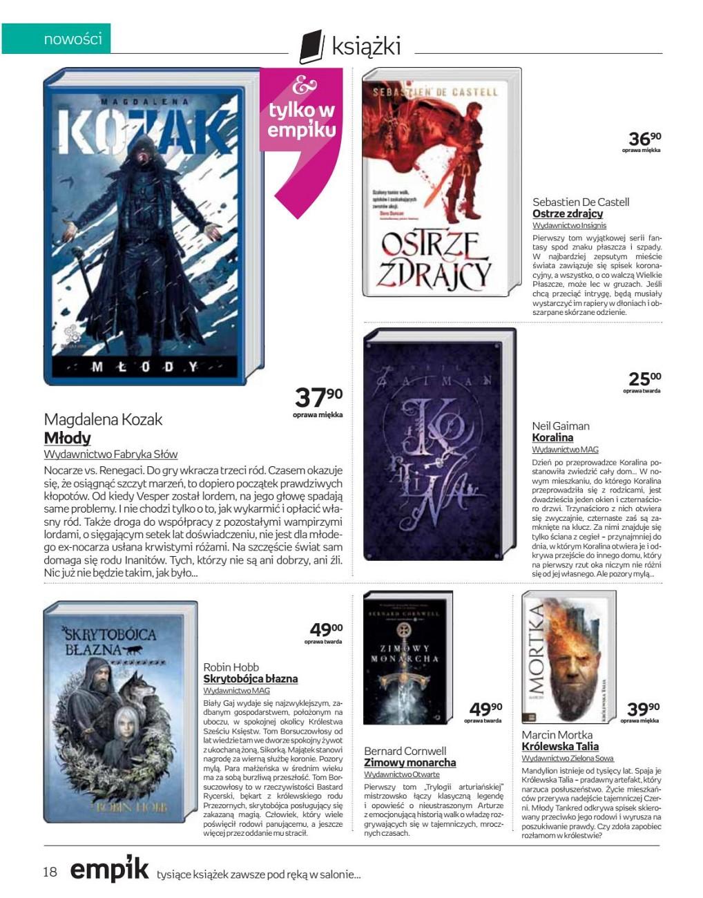 Gazetka promocyjna empik str. 18