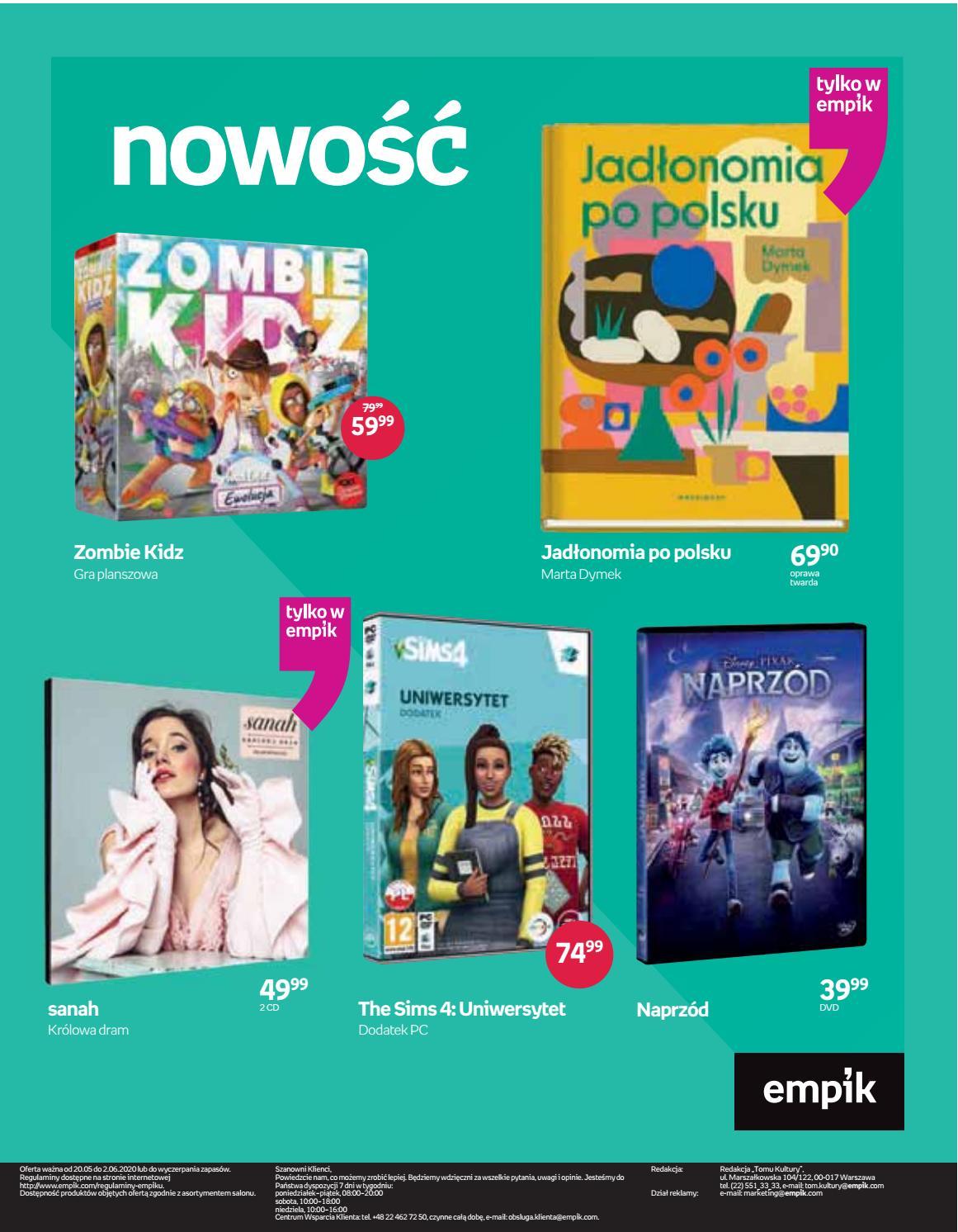 Gazetka promocyjna empik str. 72