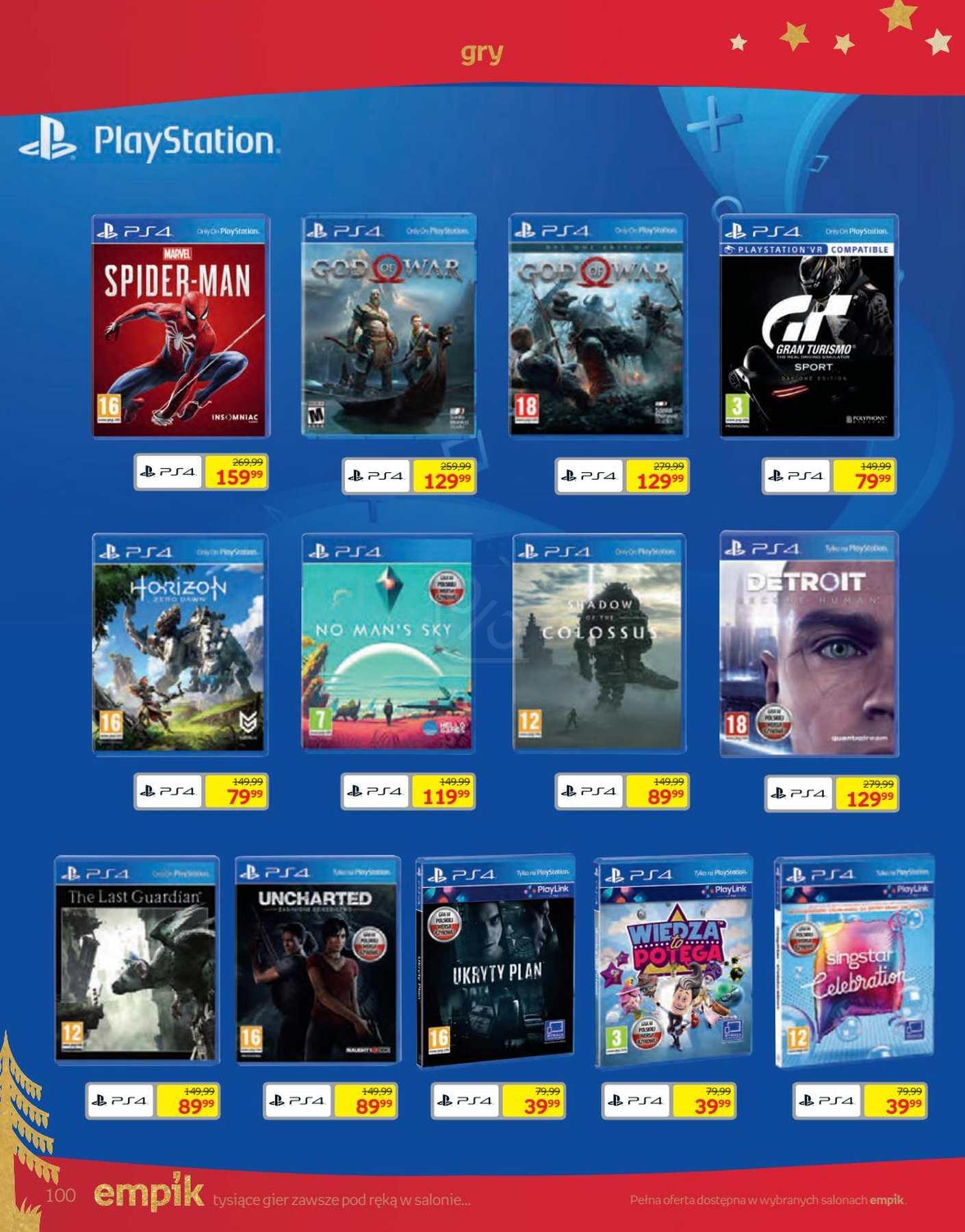 Gazetka promocyjna empik str. 100