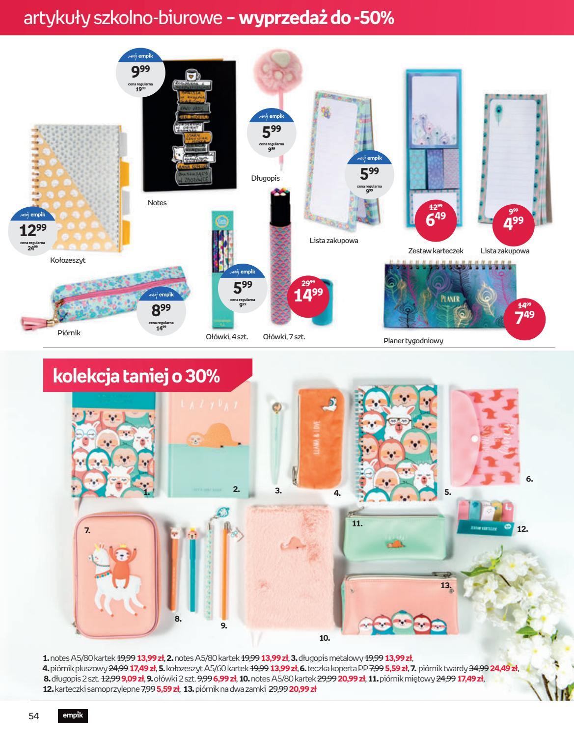 Gazetka promocyjna empik str. 54