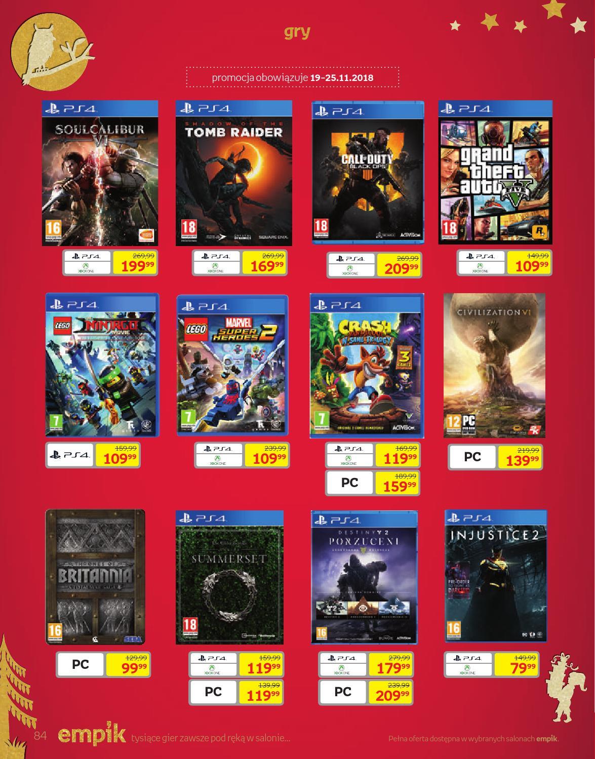 Gazetka promocyjna empik str. 84