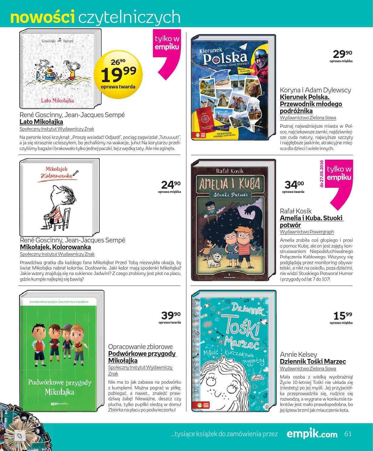 Gazetka promocyjna empik str. 61