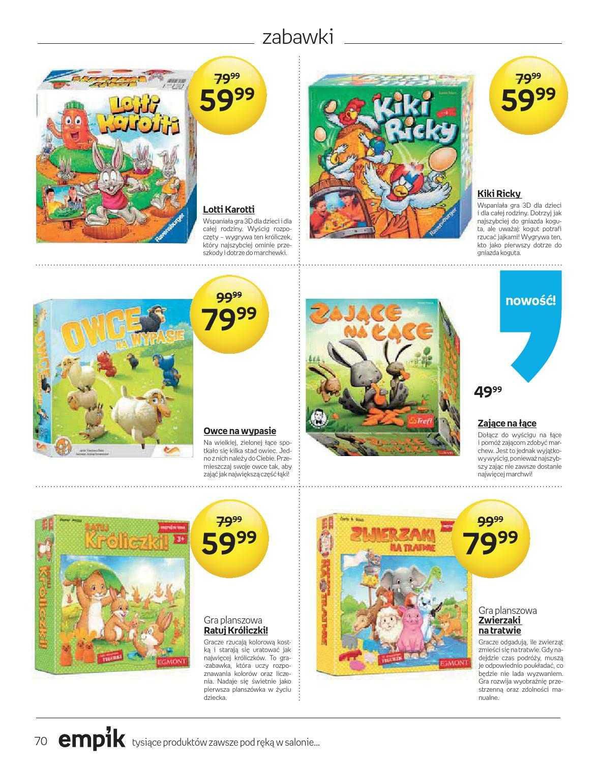 Gazetka promocyjna empik str. 70