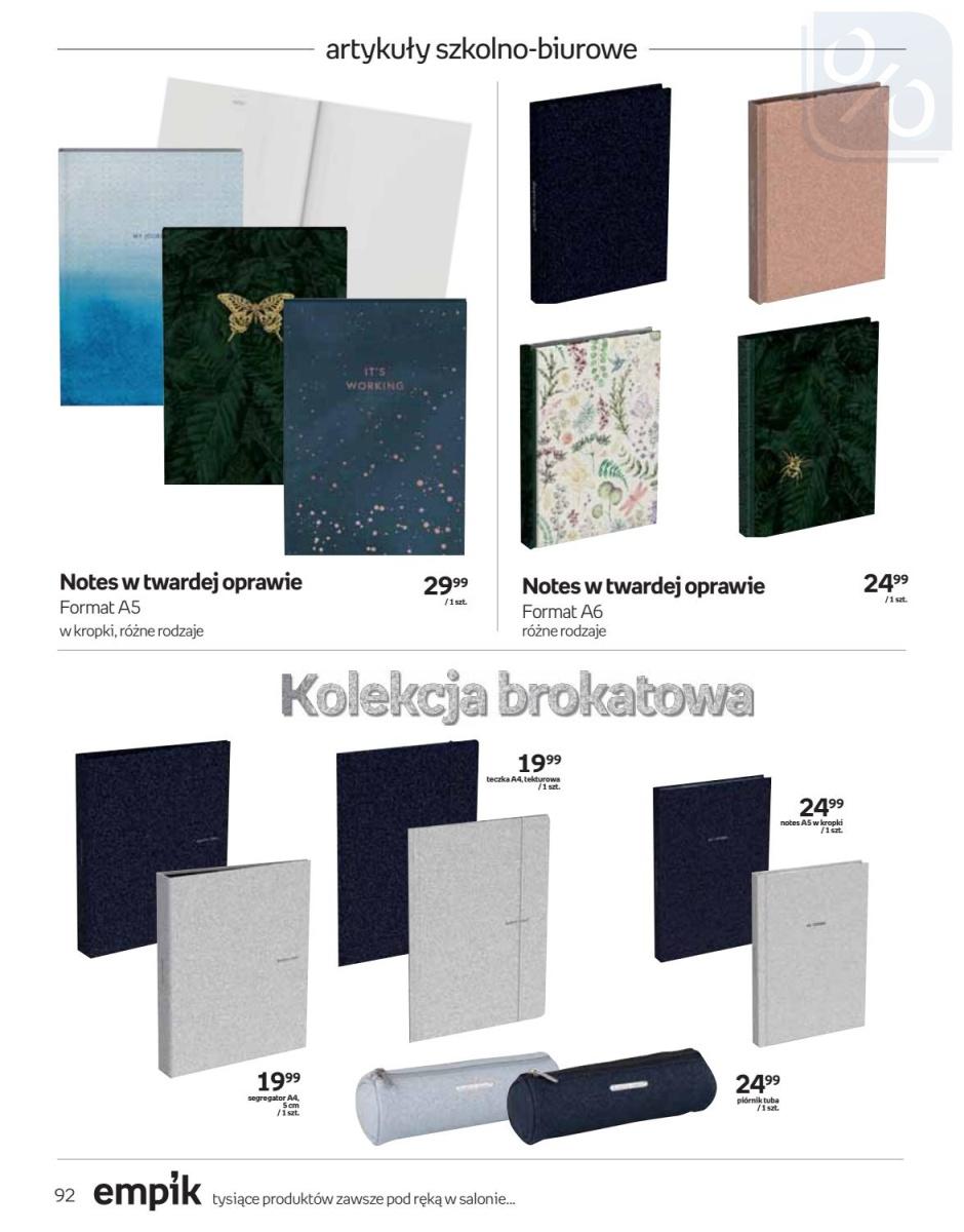Gazetka promocyjna empik str. 92