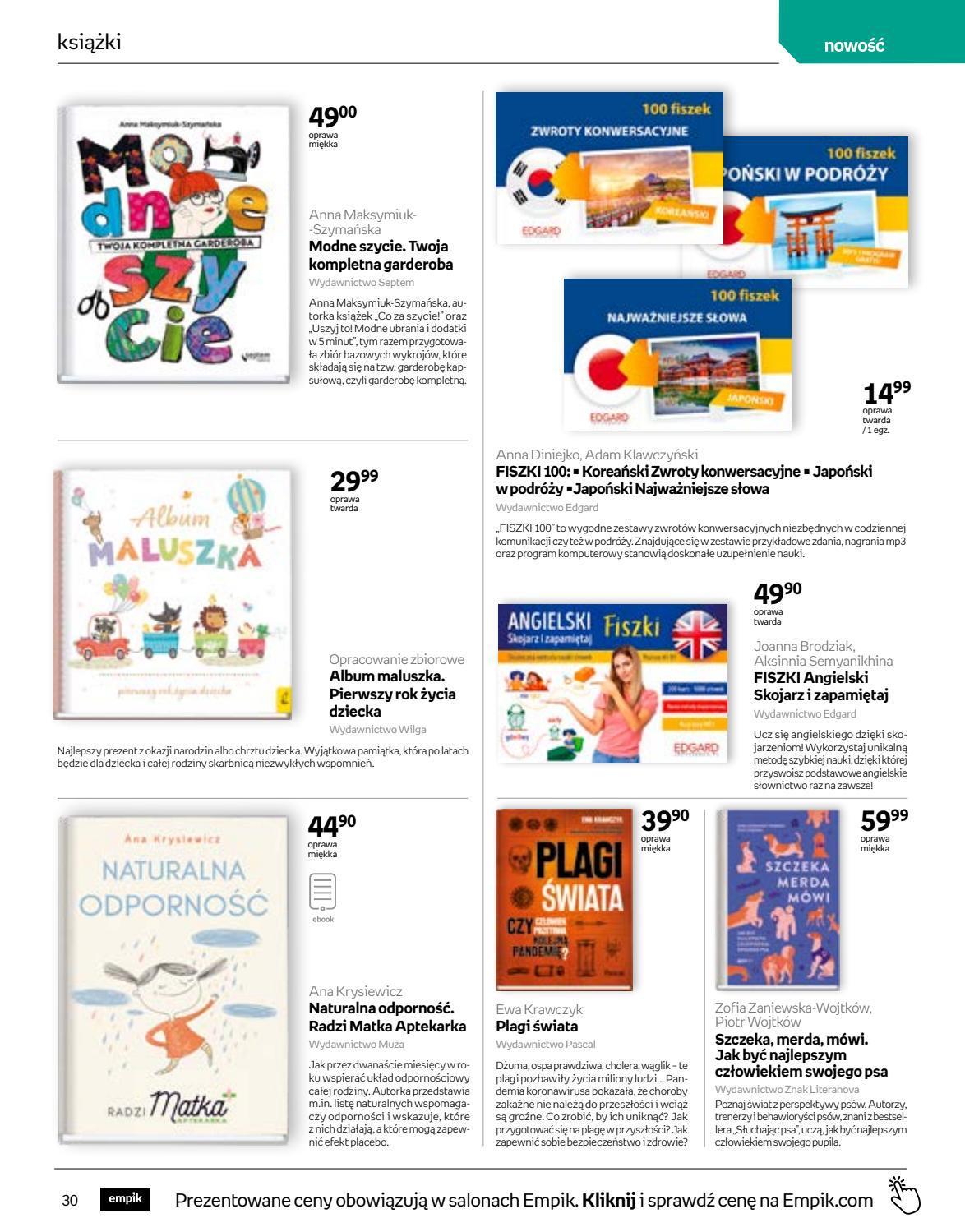 Gazetka promocyjna empik str. 30