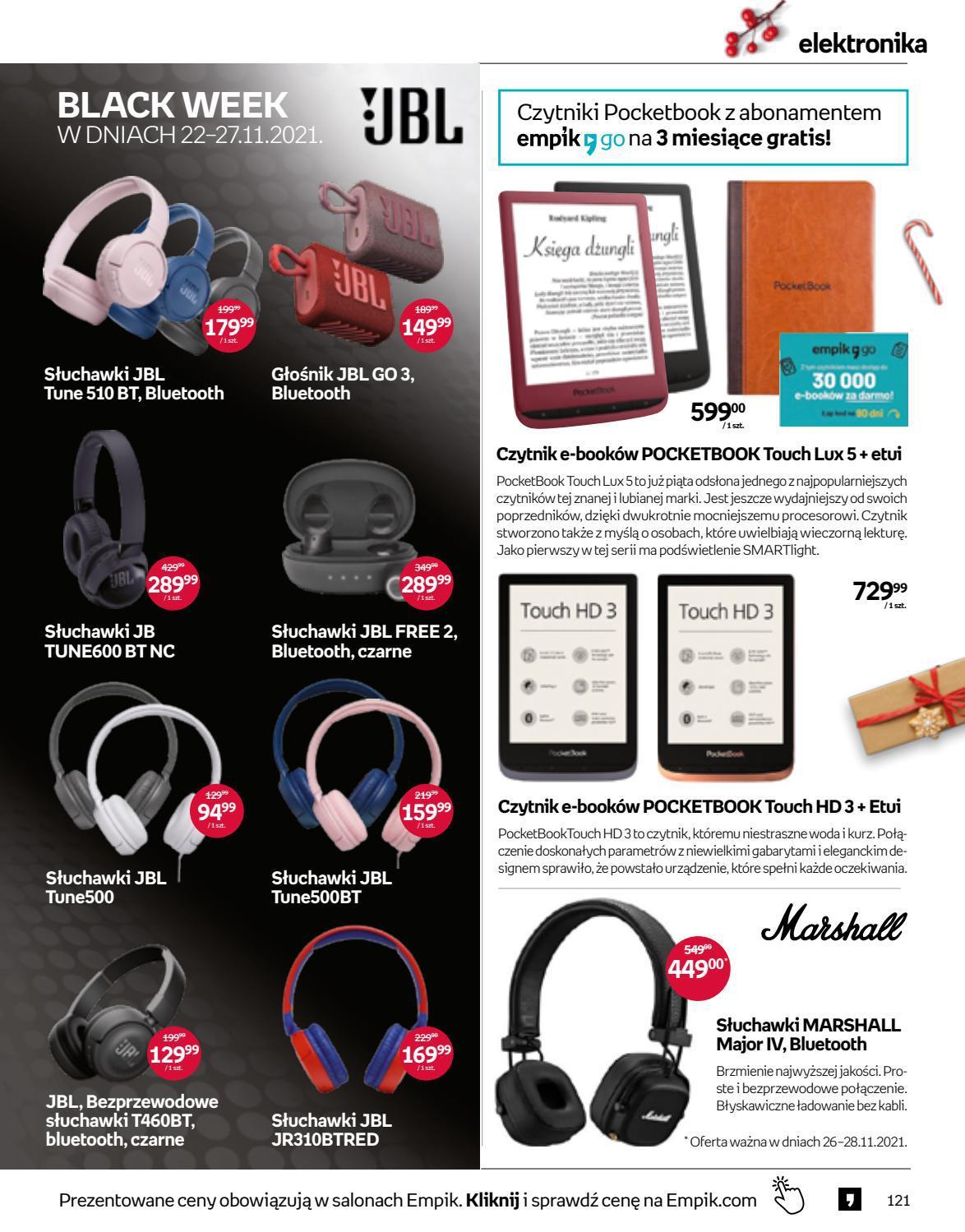 Gazetka promocyjna empik str. 121