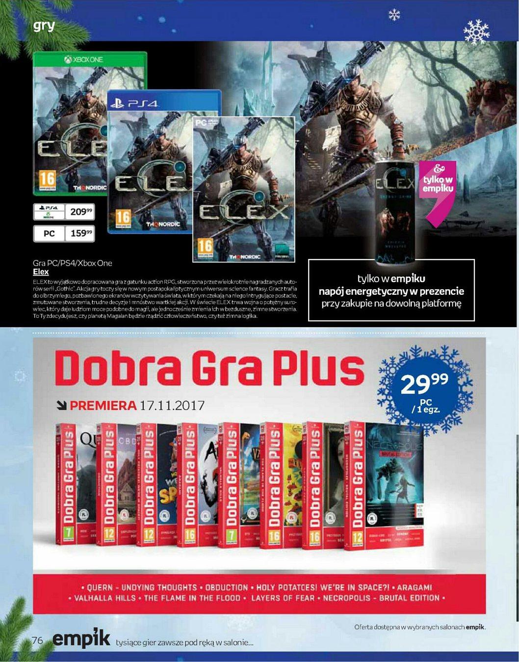 Gazetka promocyjna empik str. 76