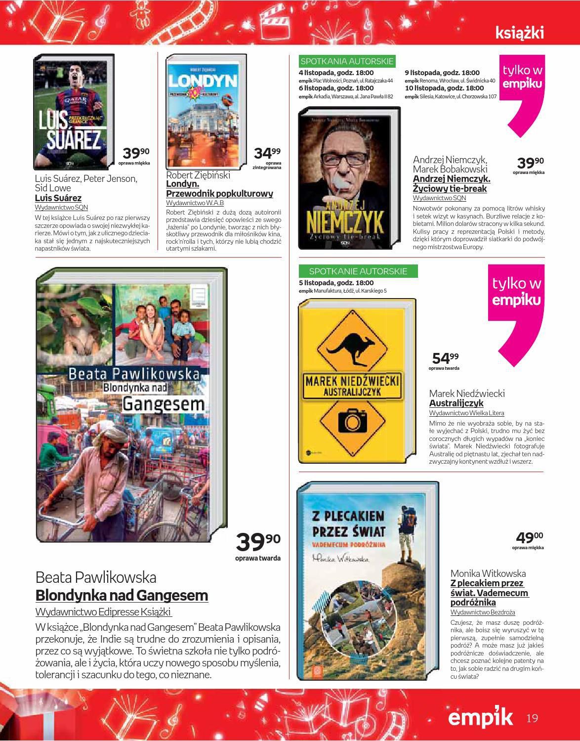 Gazetka promocyjna empik str. 19