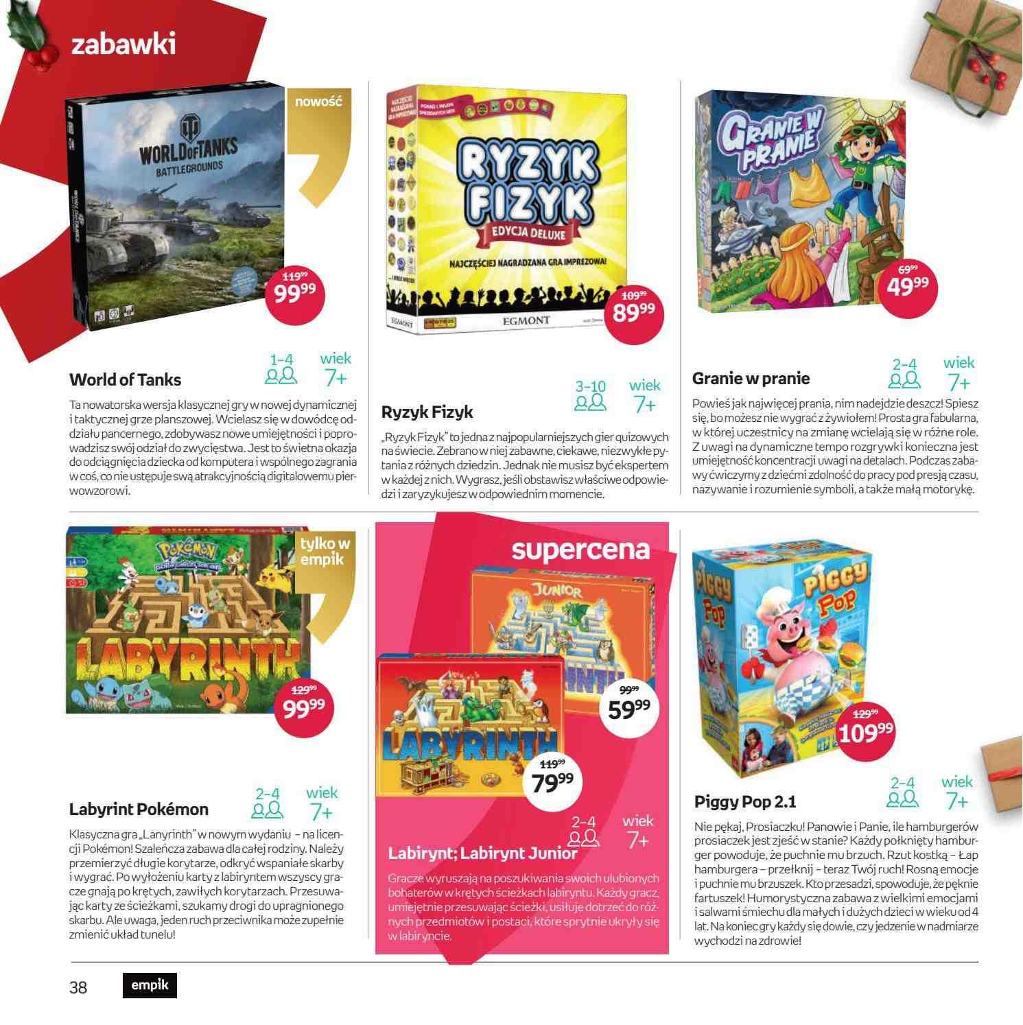 Gazetka promocyjna empik str. 38