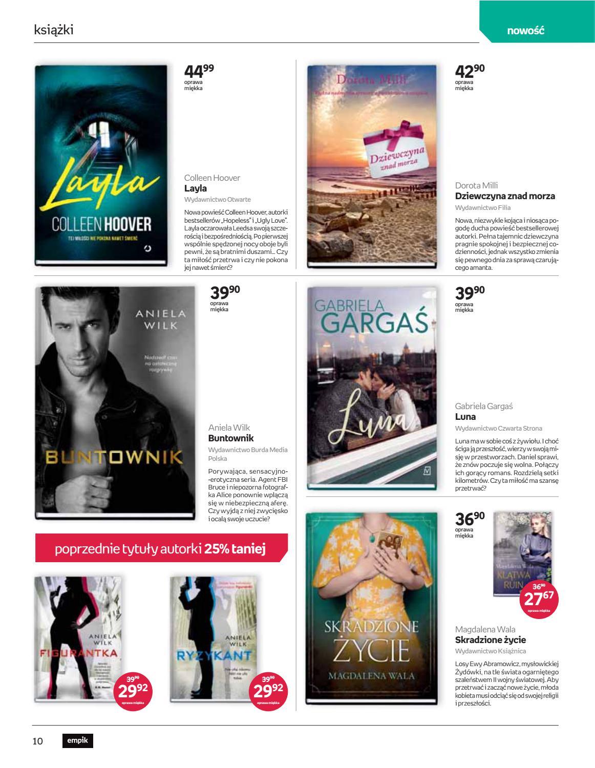 Gazetka promocyjna empik str. 10