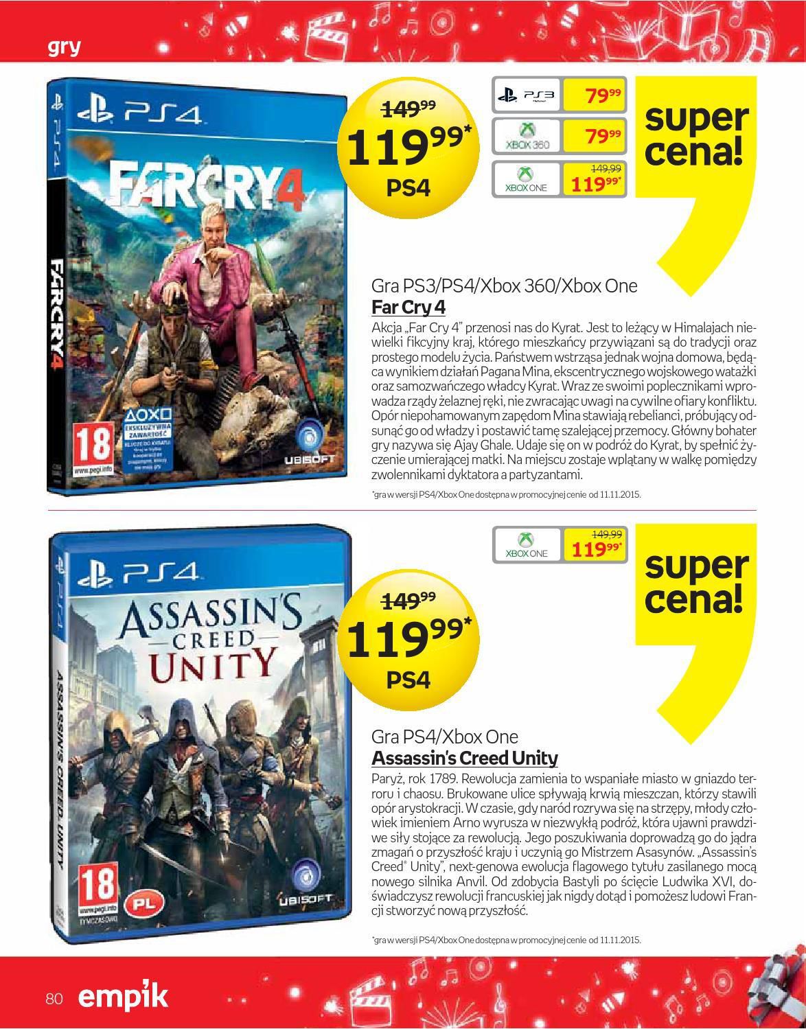 Gazetka promocyjna empik str. 80