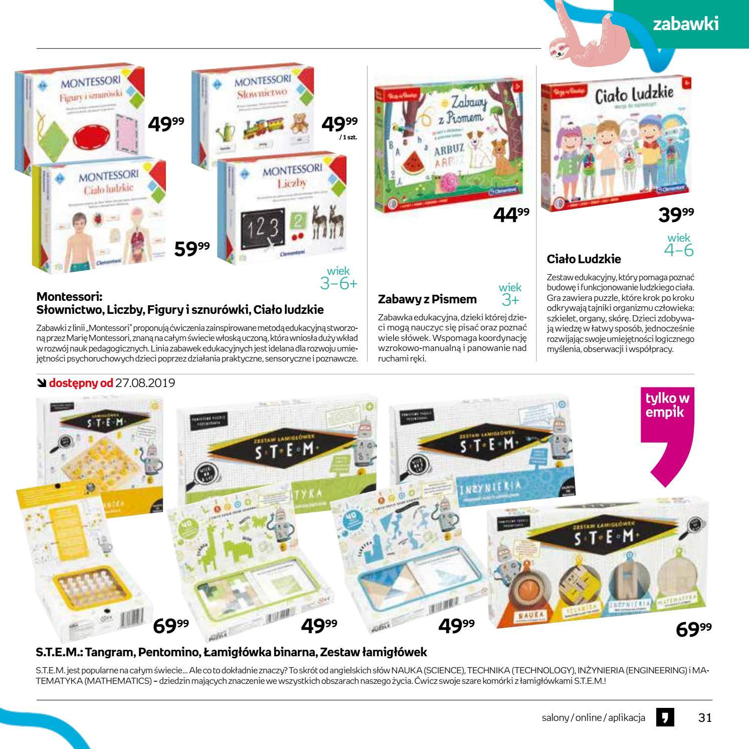 Gazetka promocyjna empik str. 31