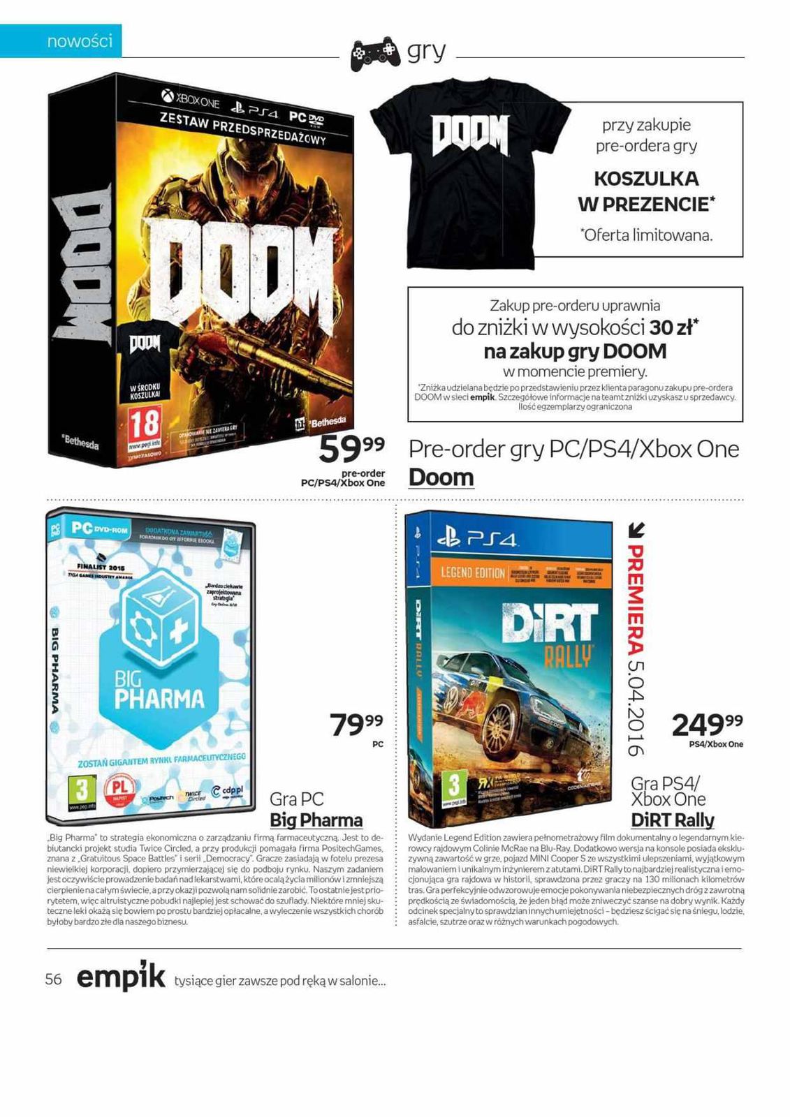 Gazetka promocyjna empik str. 56