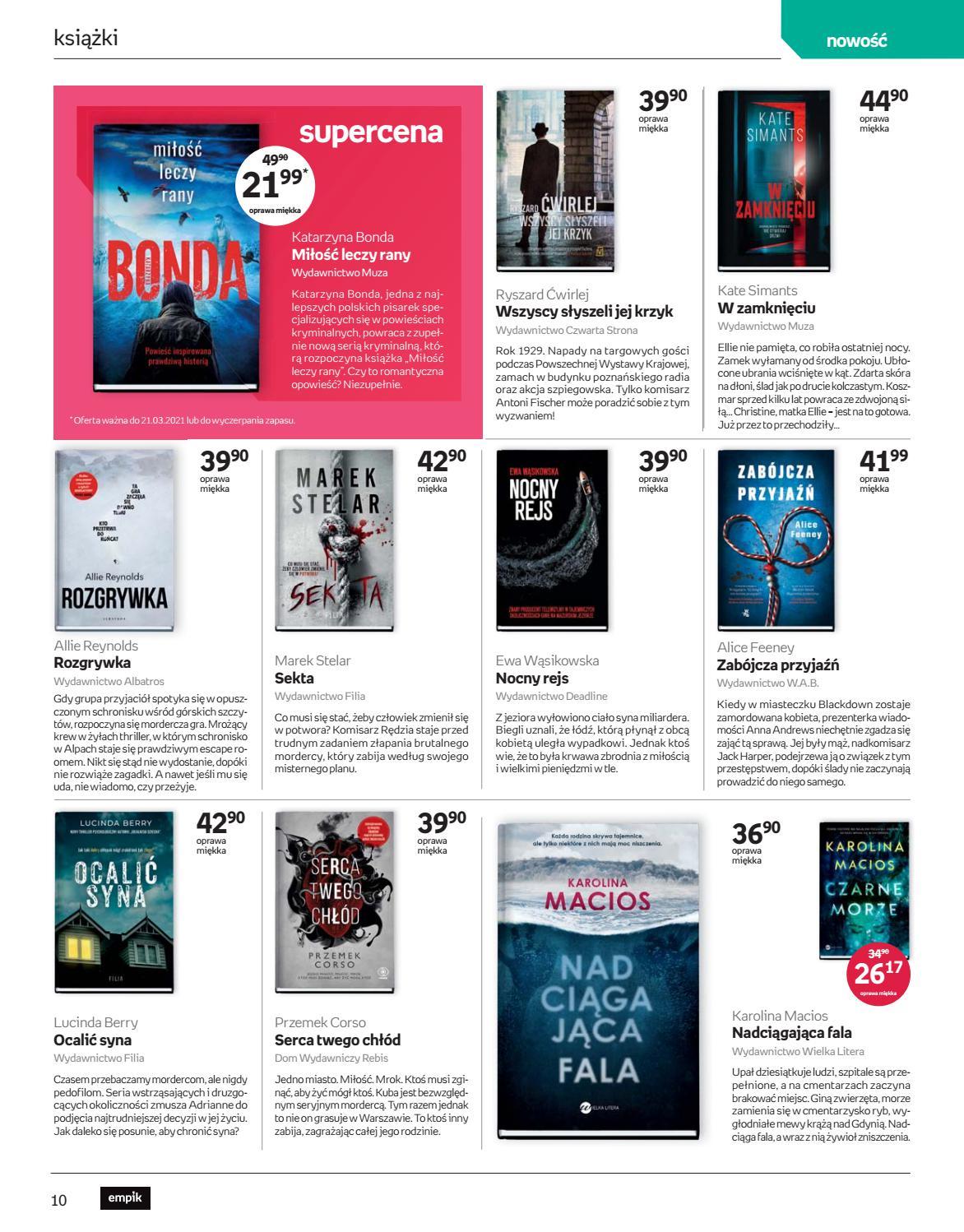 Gazetka promocyjna empik str. 10