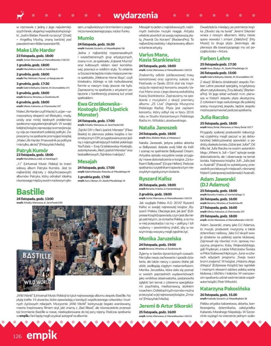 Gazetka promocyjna empik str. 126