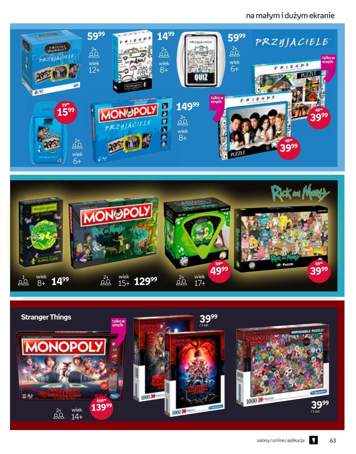 Gazetka promocyjna empik str. 63