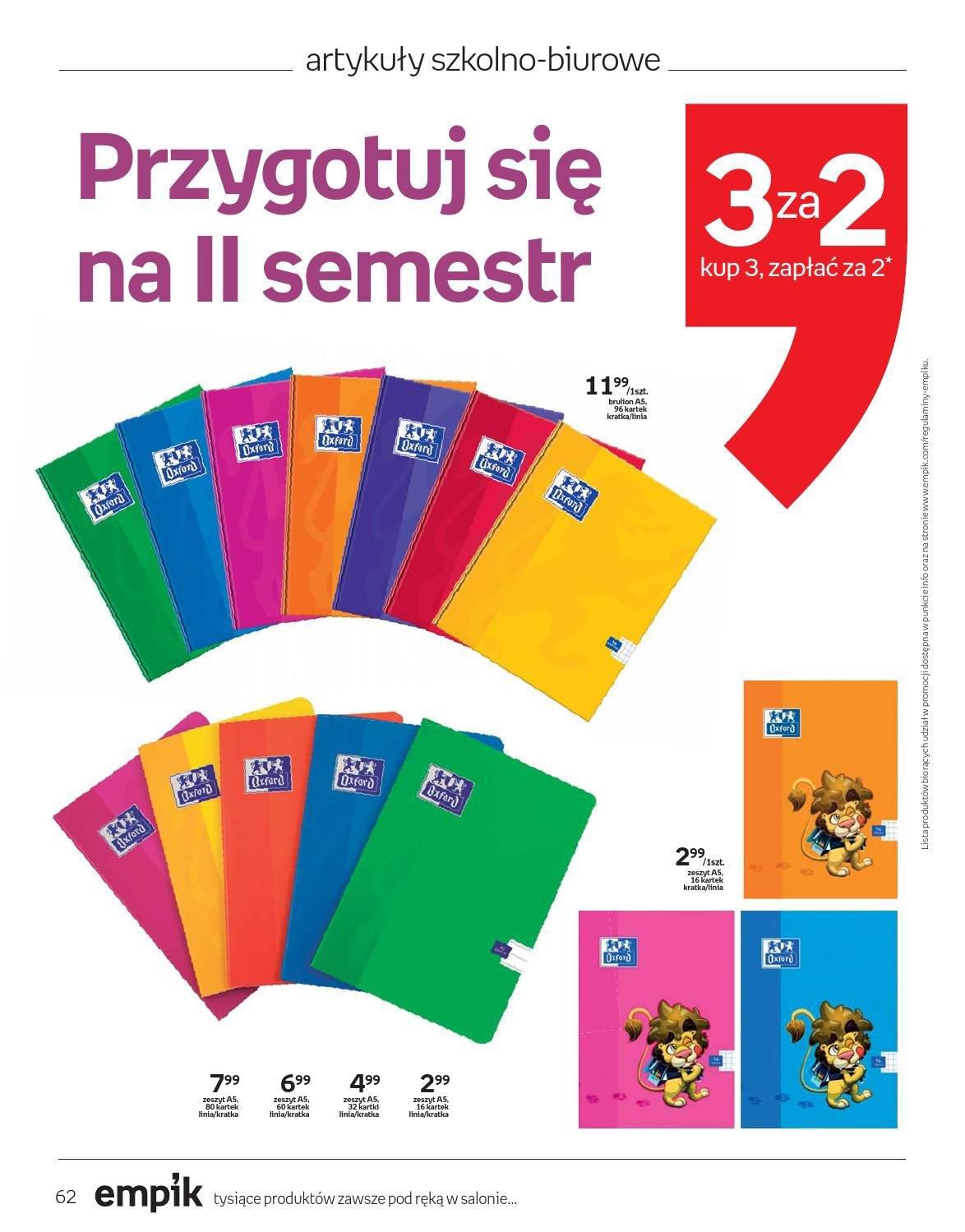 Gazetka promocyjna empik str. 62