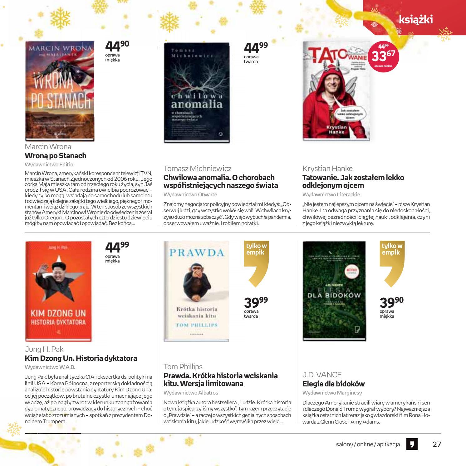 Gazetka promocyjna empik str. 27