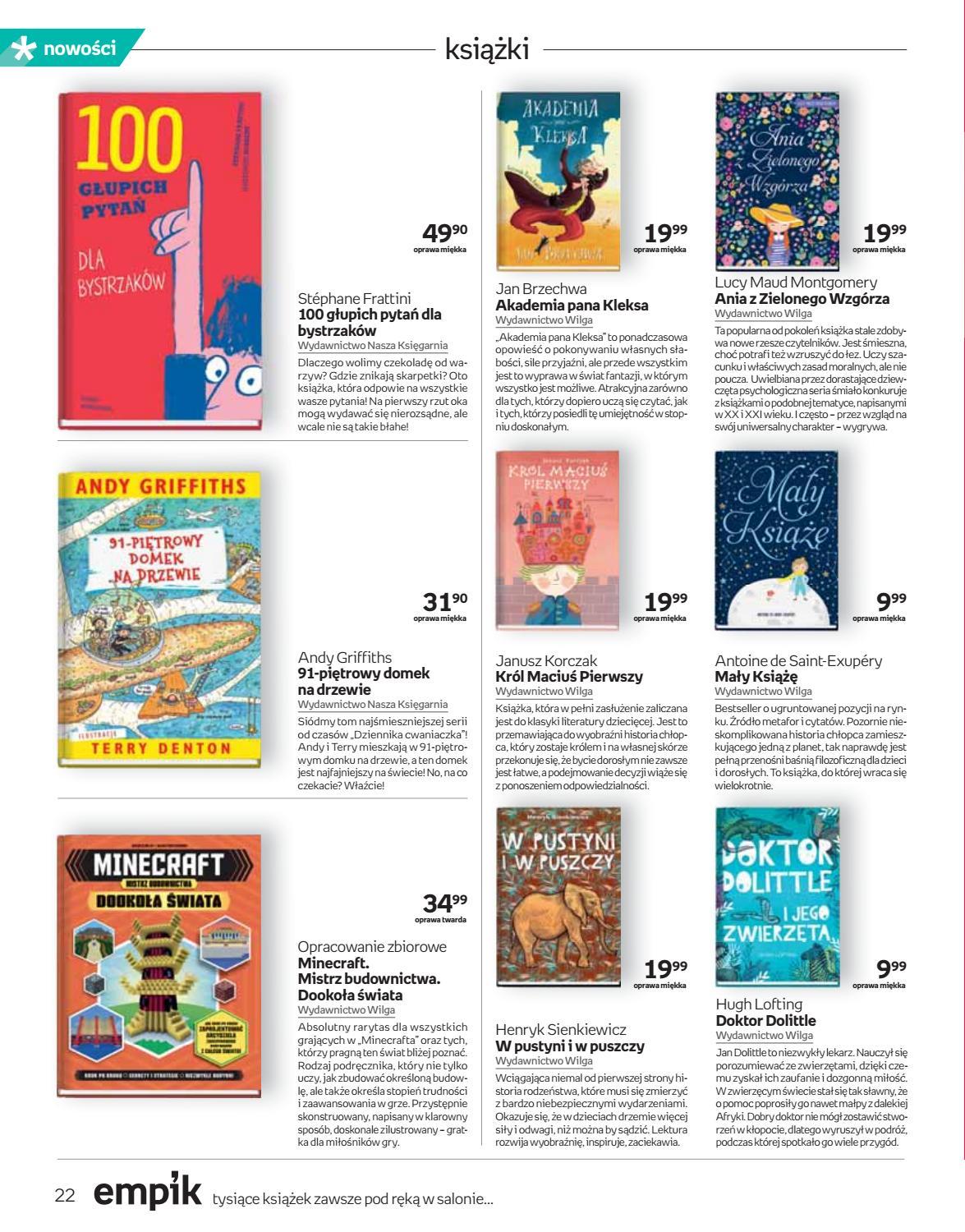 Gazetka promocyjna empik str. 22