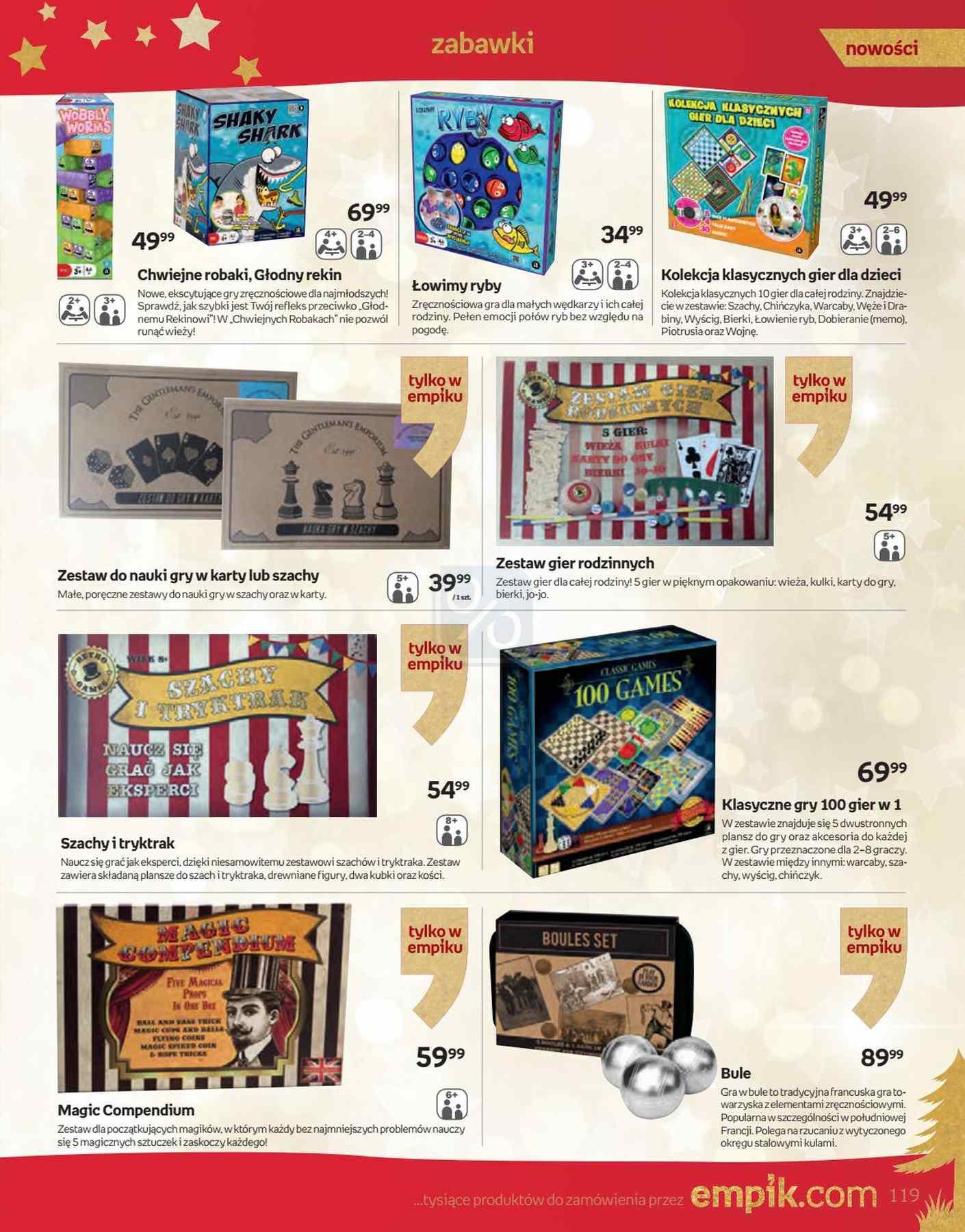 Gazetka promocyjna empik str. 119