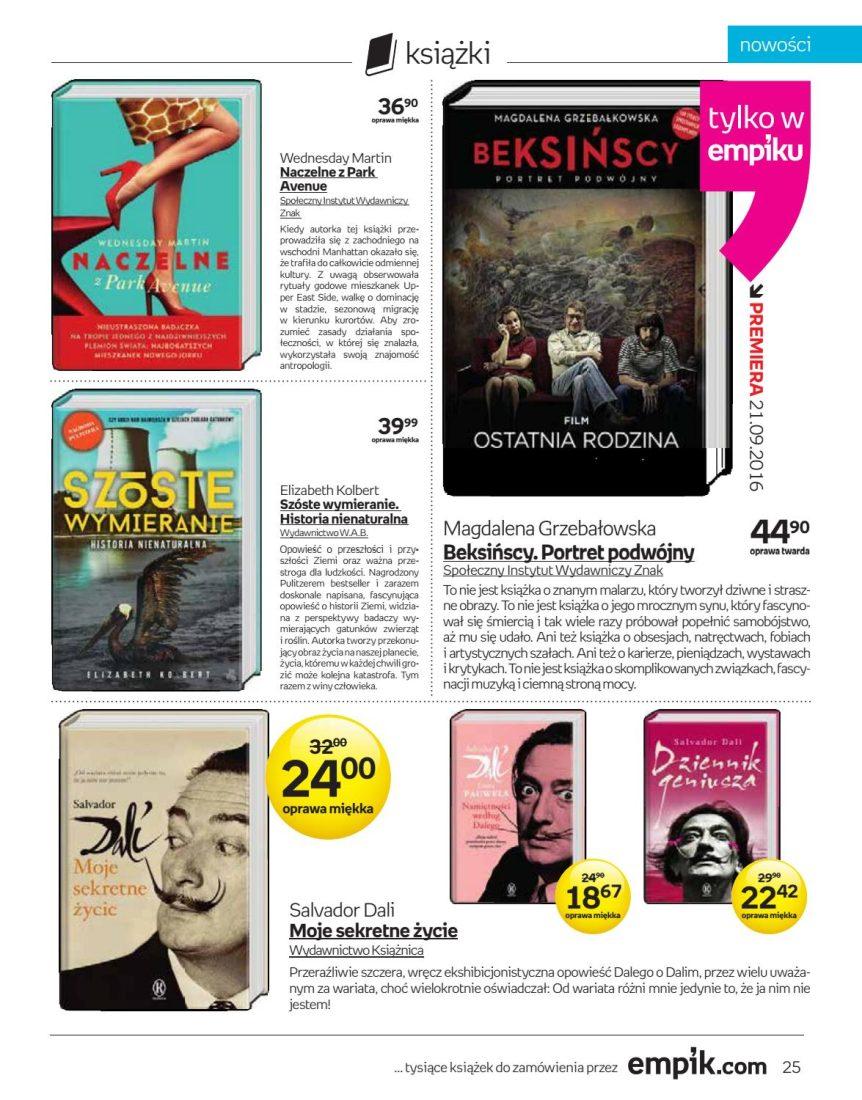 Gazetka promocyjna empik str. 25