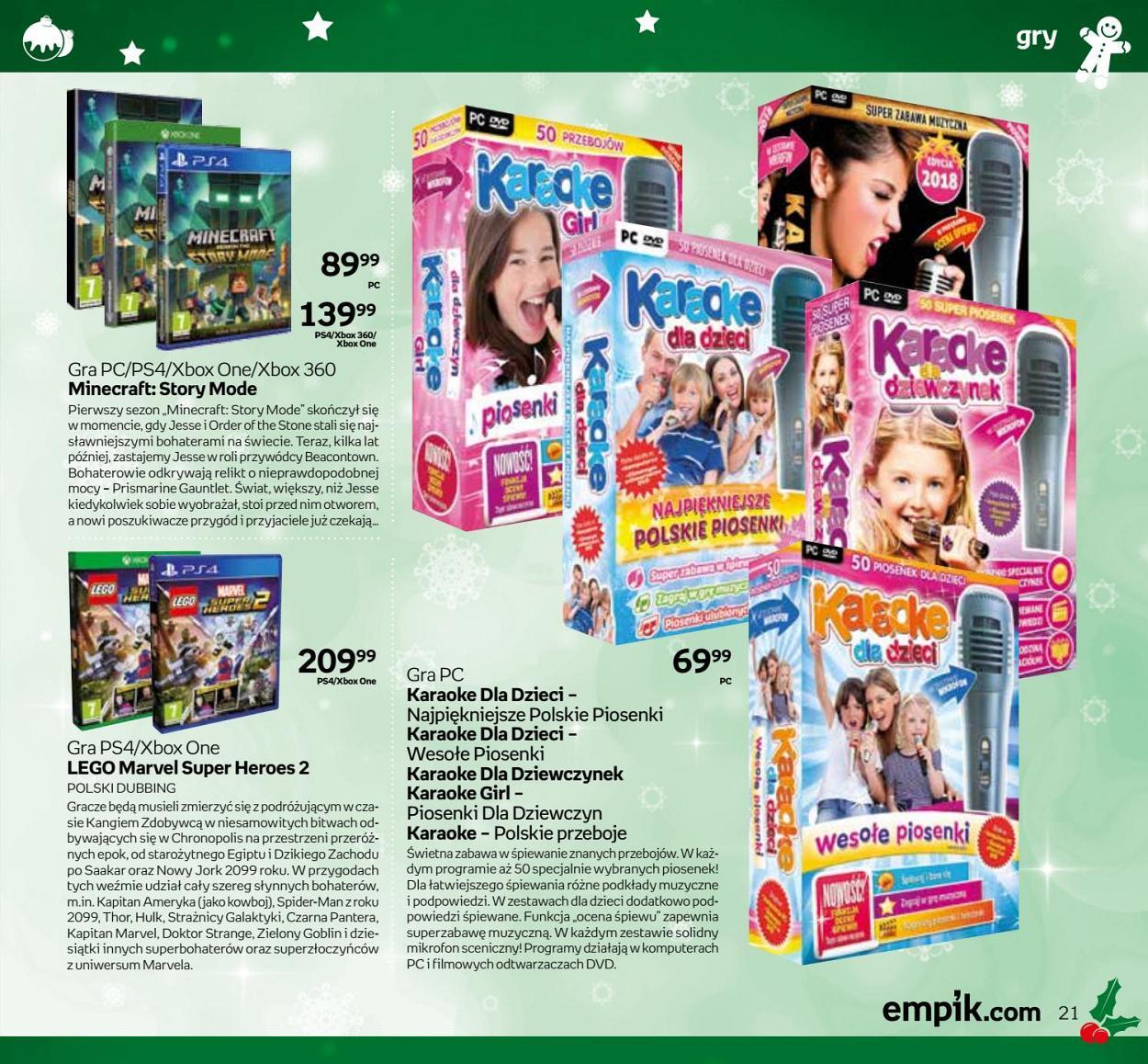 Gazetka promocyjna empik str. 21