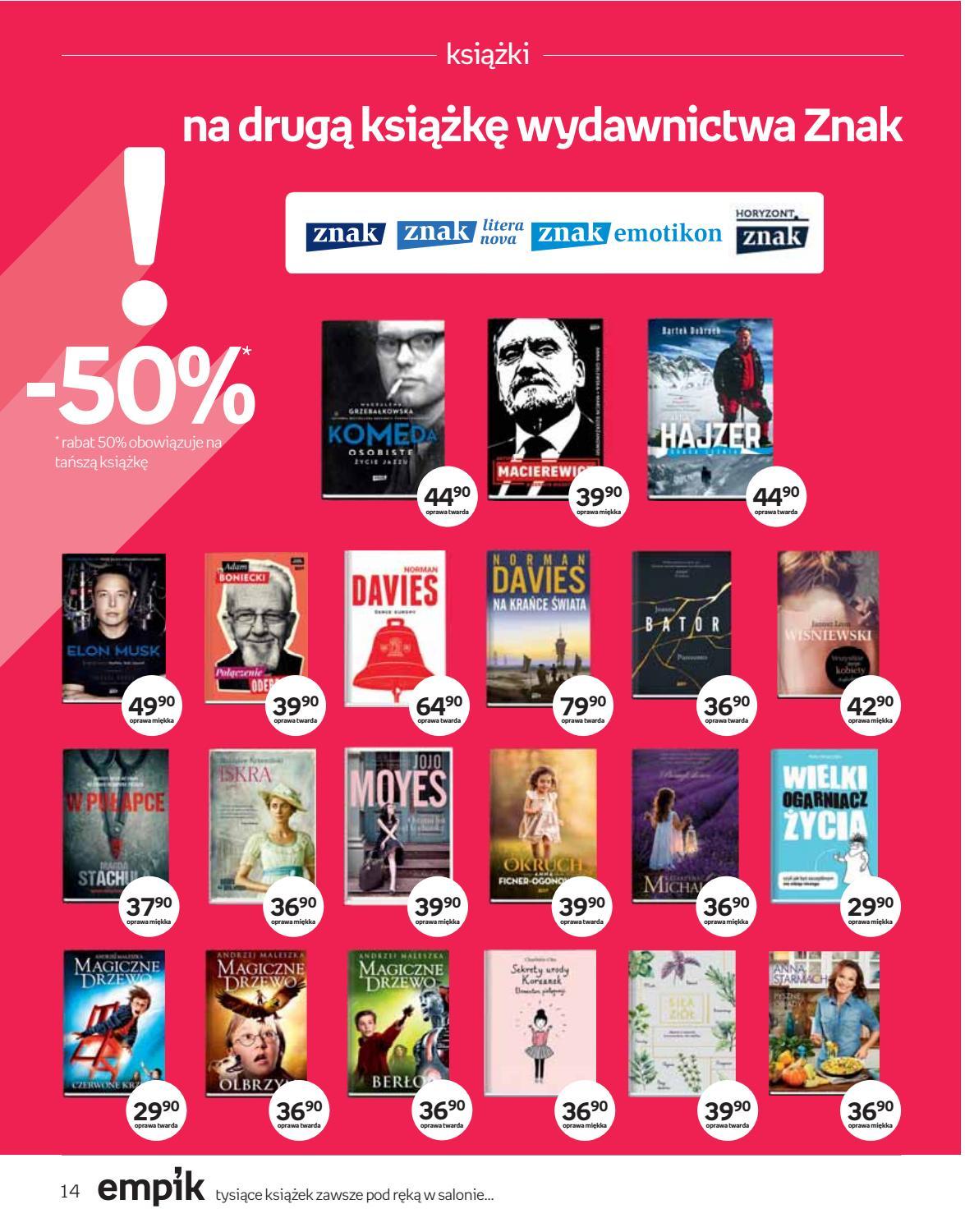 Gazetka promocyjna empik str. 14