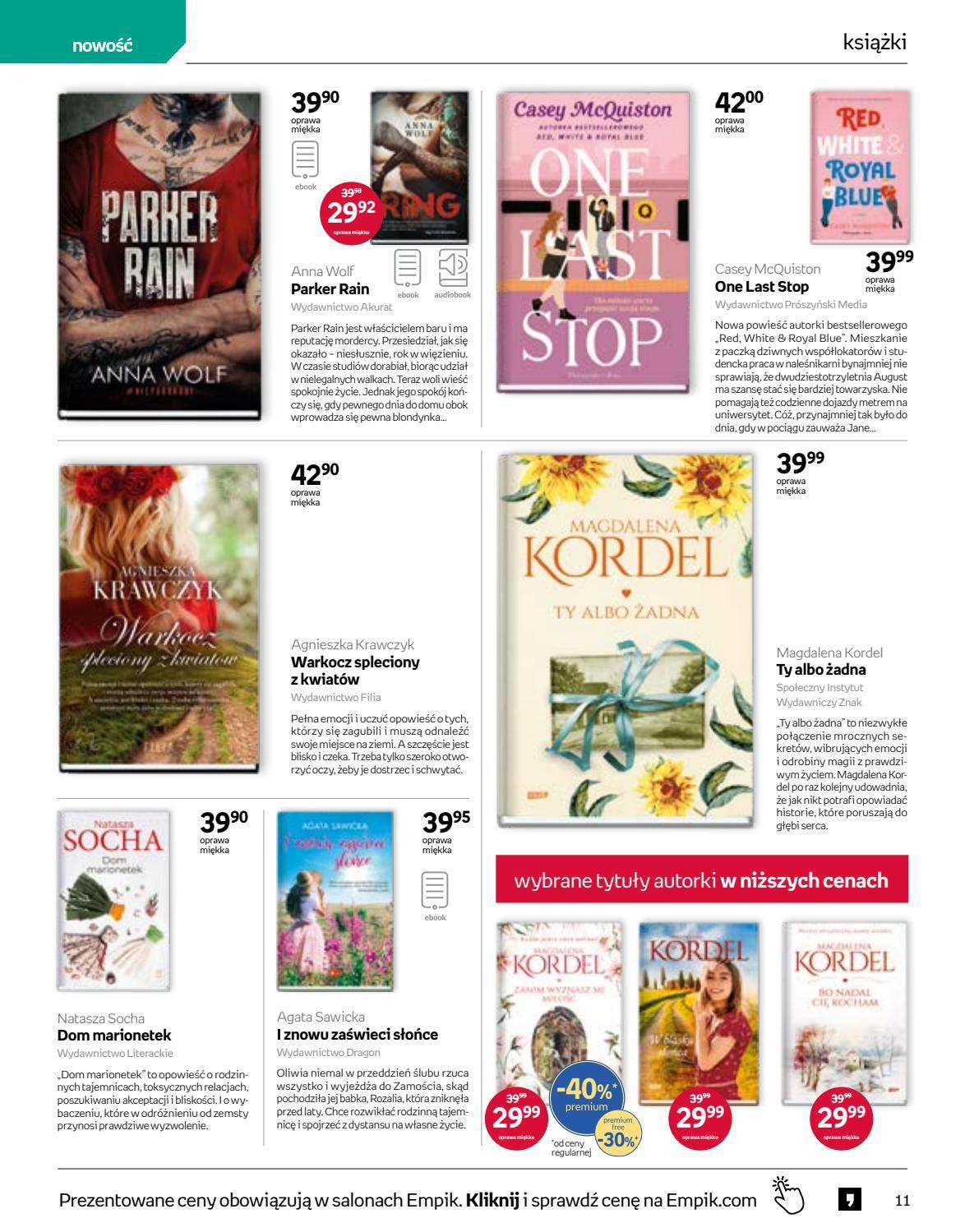 Gazetka promocyjna empik str. 11