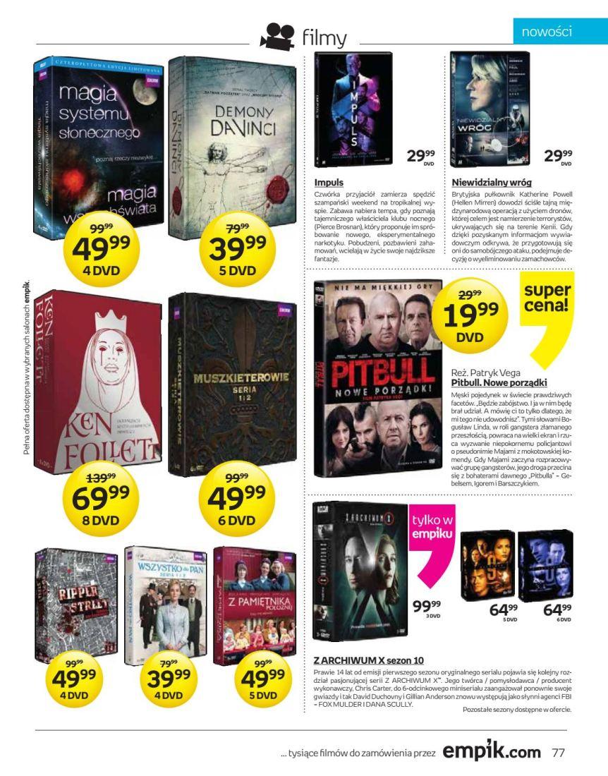 Gazetka promocyjna empik str. 77