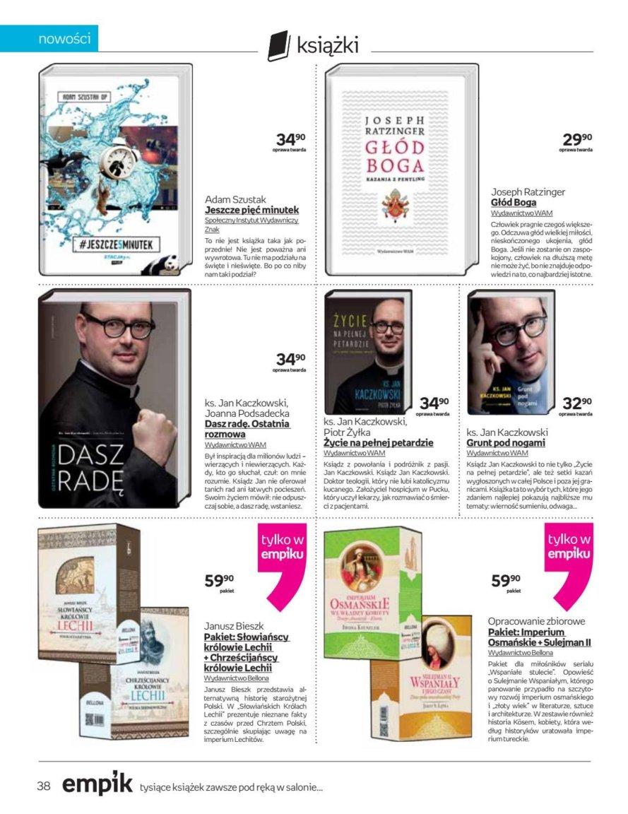 Gazetka promocyjna empik str. 38
