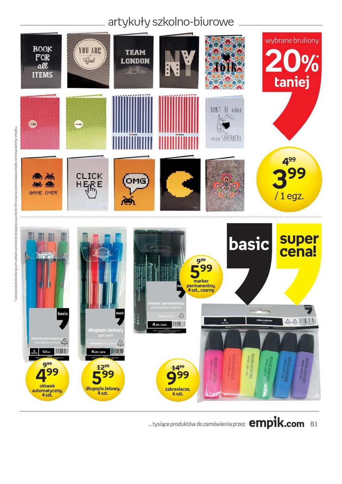 Gazetka promocyjna empik str. 81