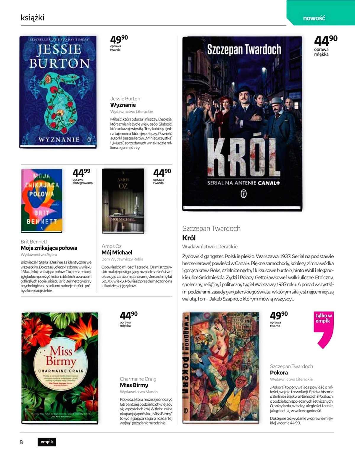 Gazetka promocyjna empik str. 8