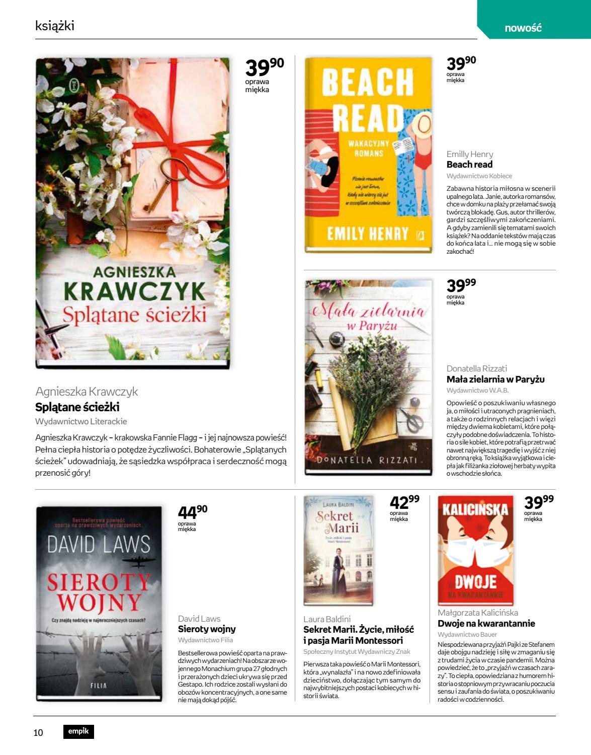 Gazetka promocyjna empik str. 10