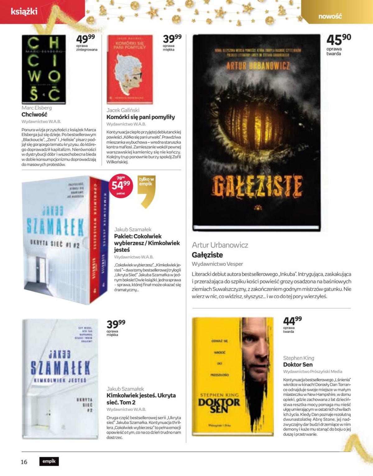 Gazetka promocyjna empik str. 16